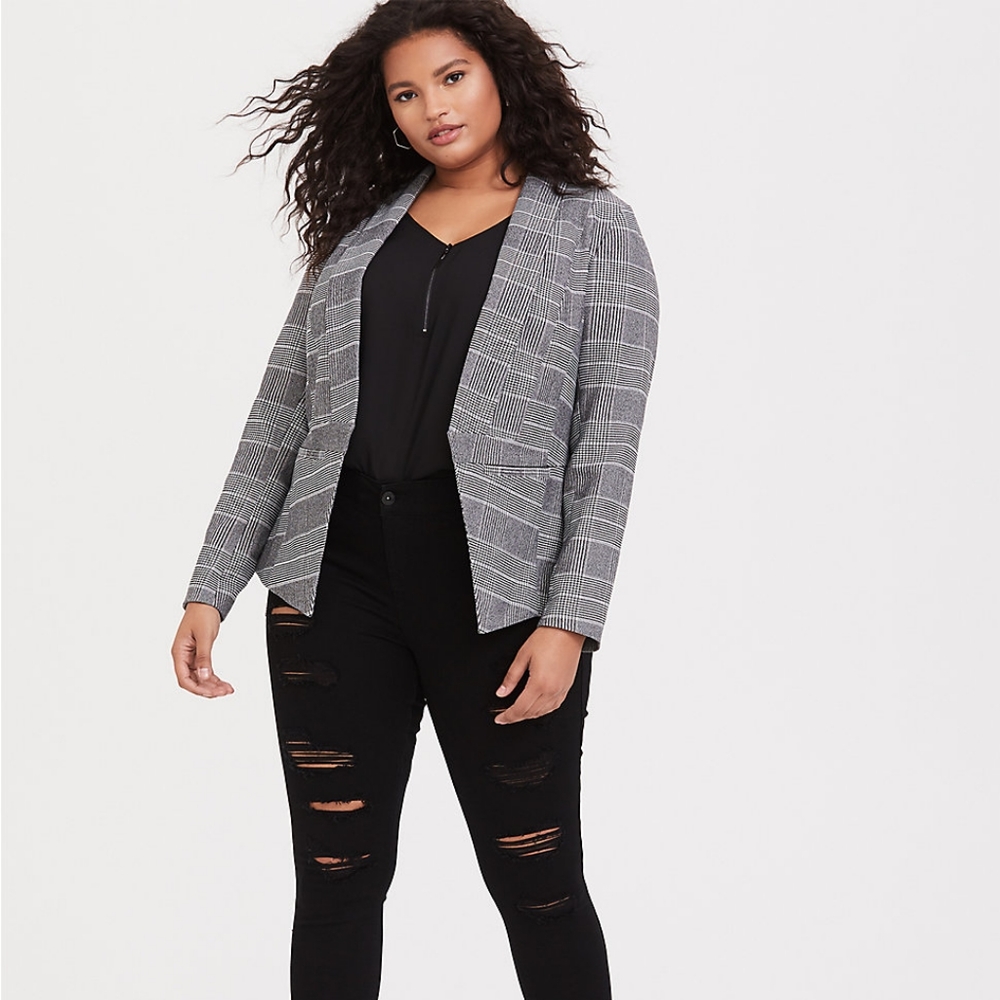 Plaid Jacket Torrid